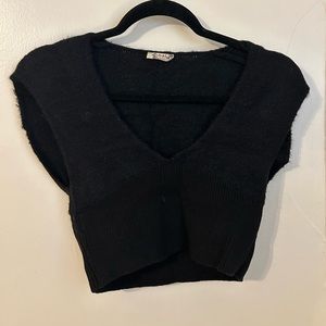 Free People Crop Sweater Top